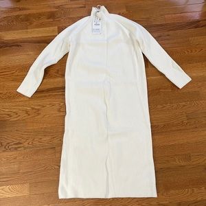 Turtleneck sweater dress